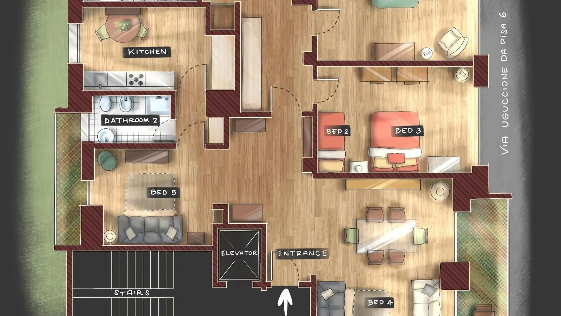 Luminous Stylish Quiet 150M2, Tre Torri Apartment Milan 0*,